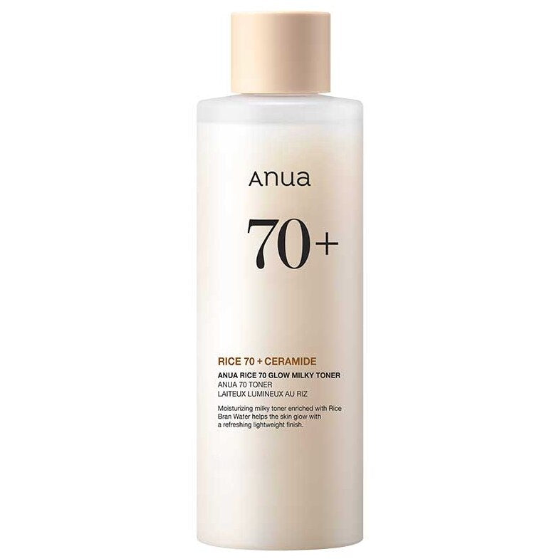 ANUA – Rice 70% + Ceramide Glow Milky Toner 40ml