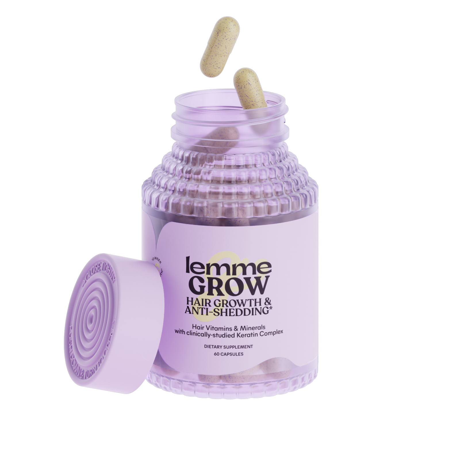 Lemme GROW Hair Growth & Anti-Shedding Capsules (60 Capsules)