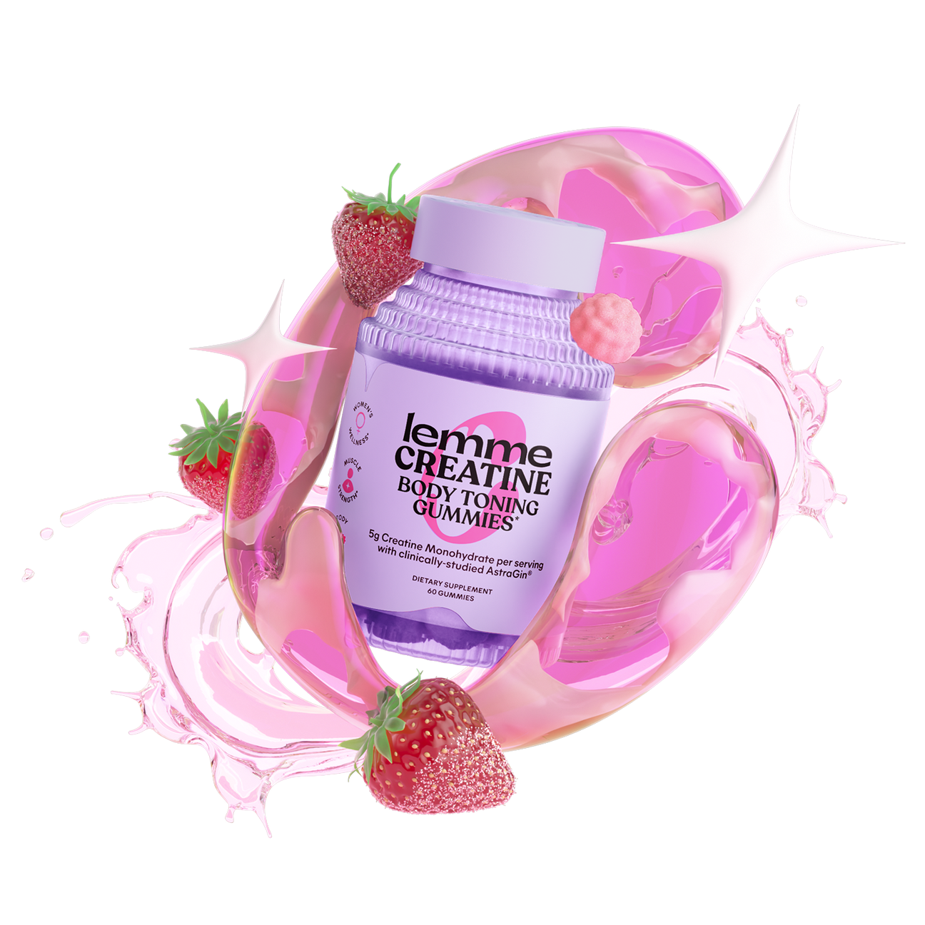 Lemme CREATINE Body Toning Gummies (60 Gummies)