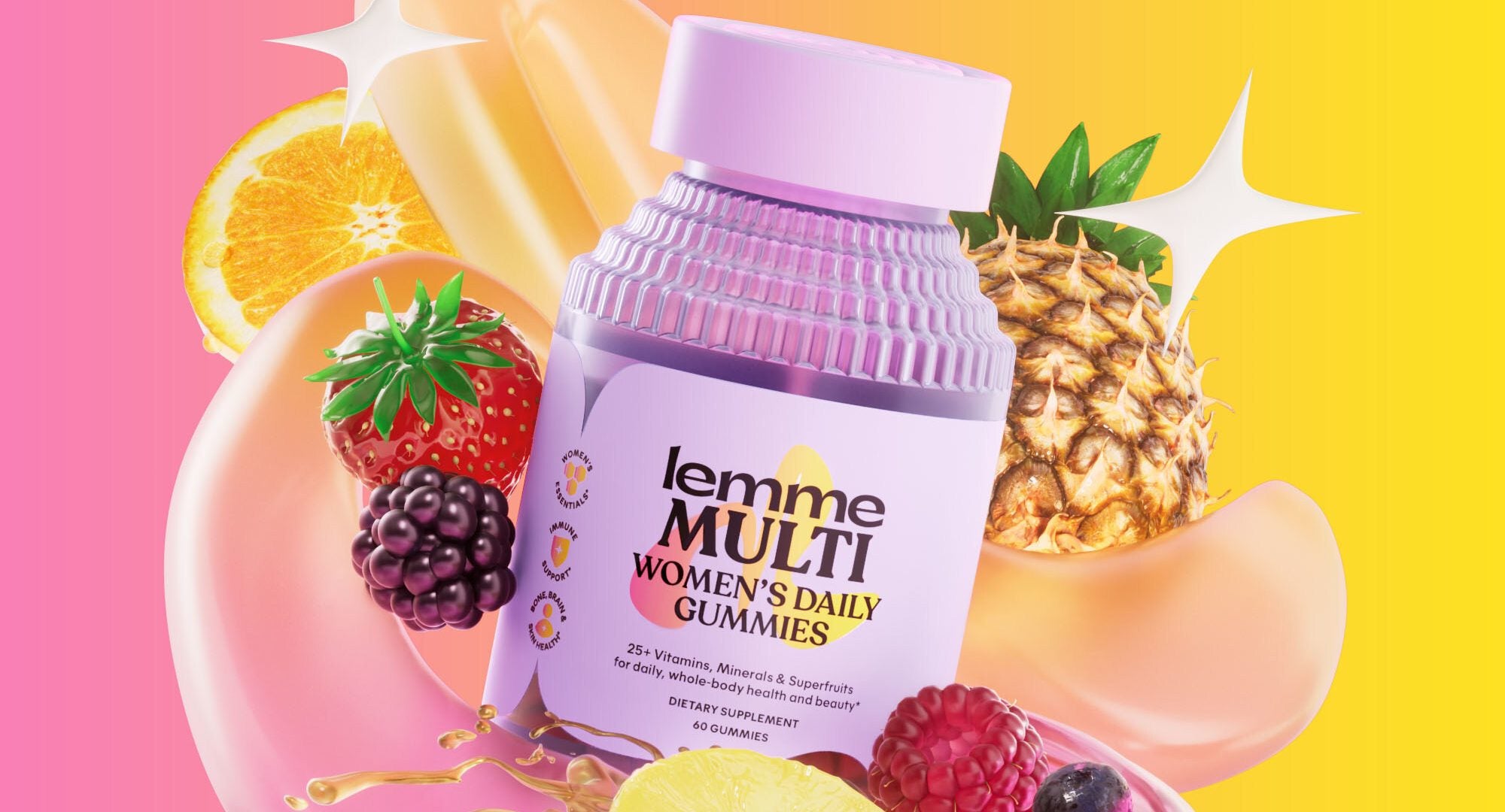 Lemme Multi Women’s Daily Gummies (60 Gummies)